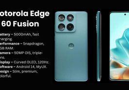 Motorola Edge 60 Fushion Launches with Curved Screen Fashionable