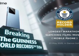 Realme GT 7 Officially Breaks Guinness World Record, Longest Marathon Watching Films/Movies