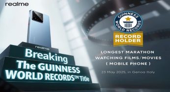 Realme GT 7 Officially Breaks Guinness World Record, Longest Marathon Watching Films/Movies